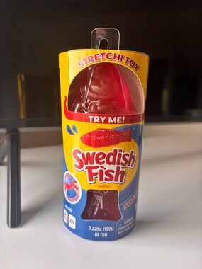 Swedish Fish Squishy Stretchy Toy Scented Brand New